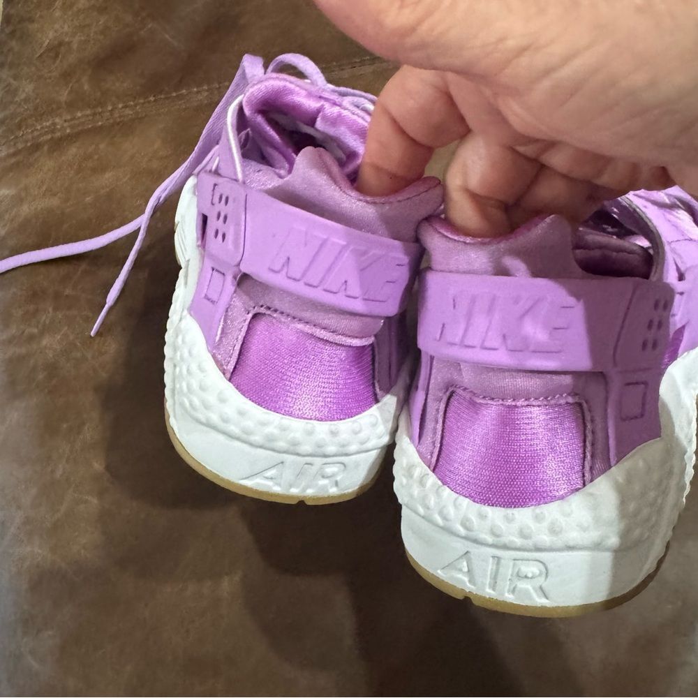 NEW NIKE Air Huarache running purple sneakers 6.5 - Picture 6 of 8
